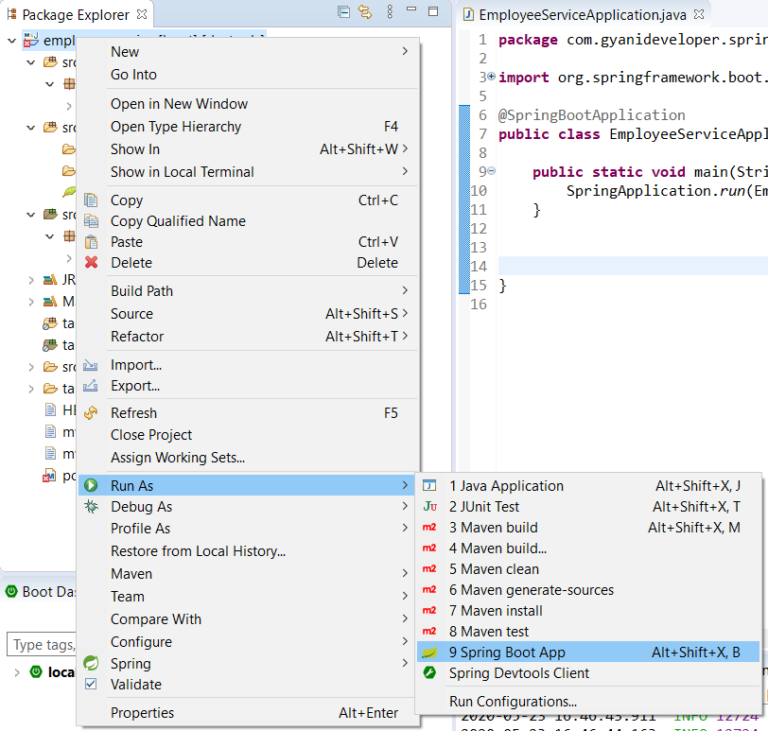 spring boot sts download spring boot sts download